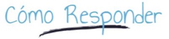 Cómo Responder